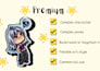 draw custom chibi character art and stickers